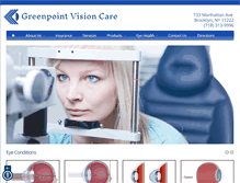 Tablet Screenshot of gpvisioncare.com